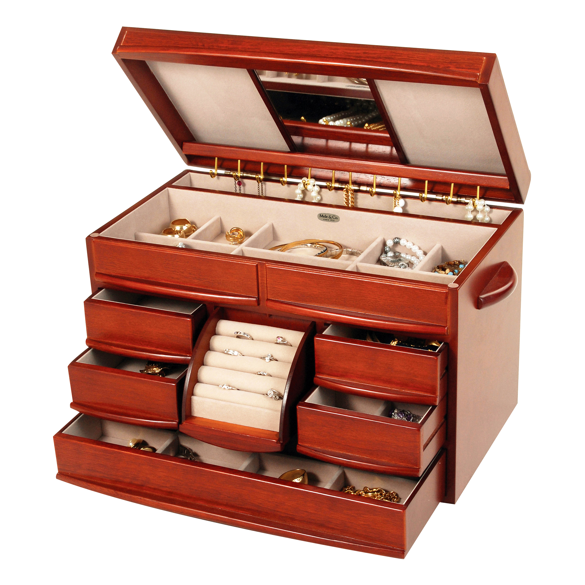 Empress Wooden Jewelry Box Mele Canada