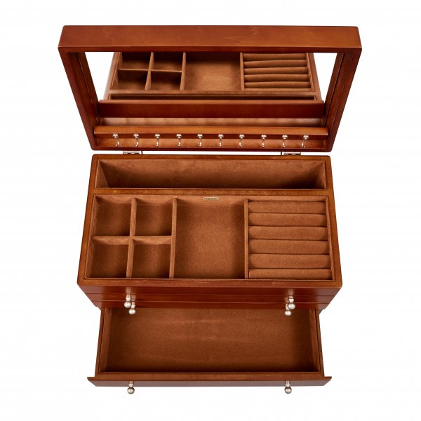 Brigitte Wooden Jewelry Box Mele Canada