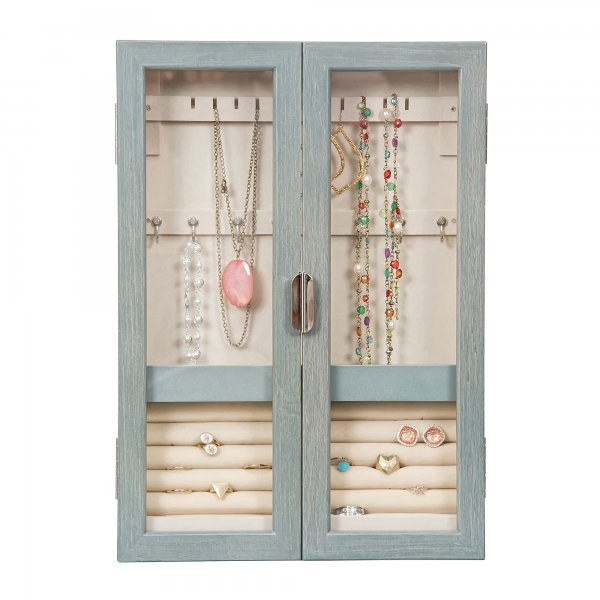 Hanging store jewelry cabinet